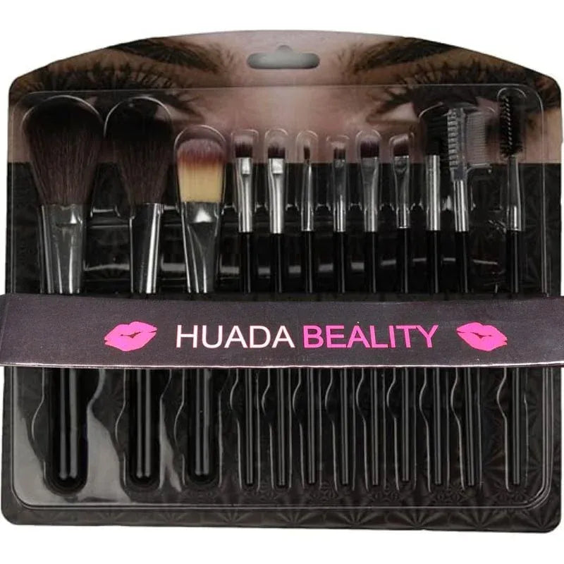 Mac Beauty Makeup Brush Set – 12-Piece Professional Makeup Tool Kit | Soft, High-Quality Synthetic Bristles