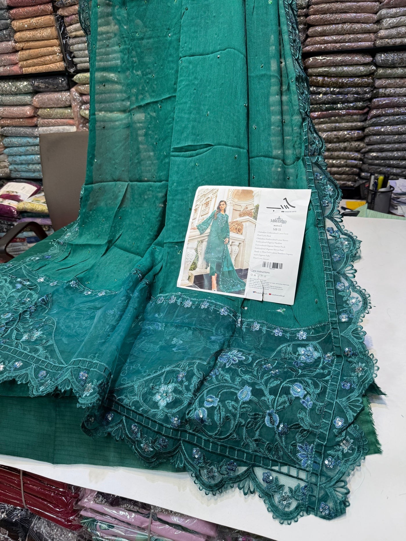 MARIA.B MB 33 LAWN EMERLAD GREEN