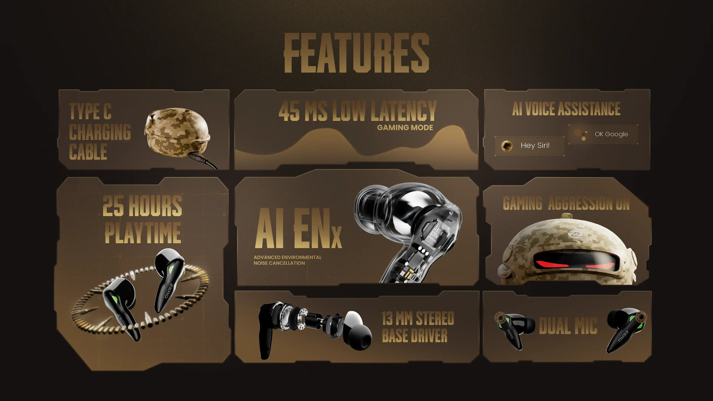 Striker Earbuds PUBG