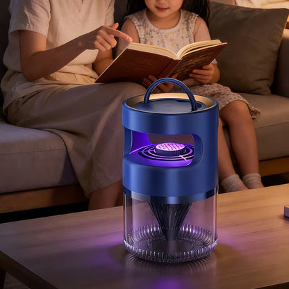 Indoor LED Bug Zapper – Bionic UV Light Trap & Night Light – Quiet & Safe for Bedroom – Chemical-Free Mosquito Killer 💡