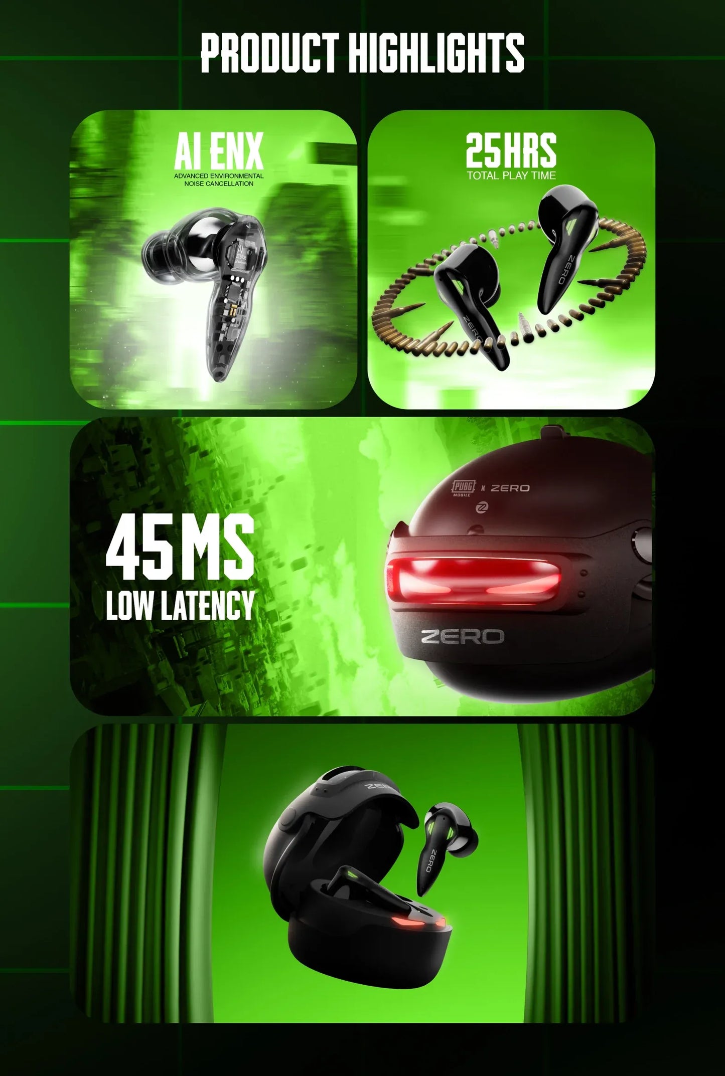 Striker Earbuds PUBG