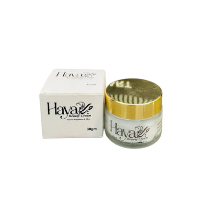 Haya Herbal Beauty Cream 30gm | Brightening & Glow Formula for Radiant Skin