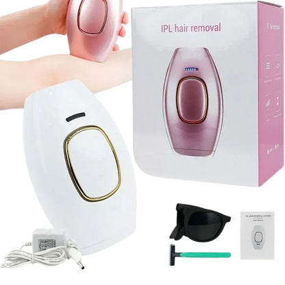 IPL Laser Hair Removal Device | Permanent Hair Reduction Epilator | Painless Body Hair Remover