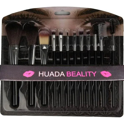 Mac Beauty Makeup Brush Set – 12-Piece Professional Makeup Tool Kit | Soft, High-Quality Synthetic Bristles