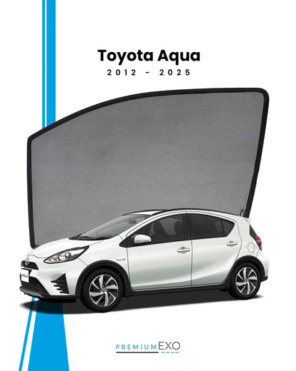 Toyota Aqua 2012-2025 Car Window Sun Shades