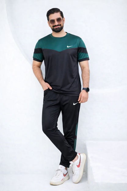 Black Dri-Fit Tracksuit
