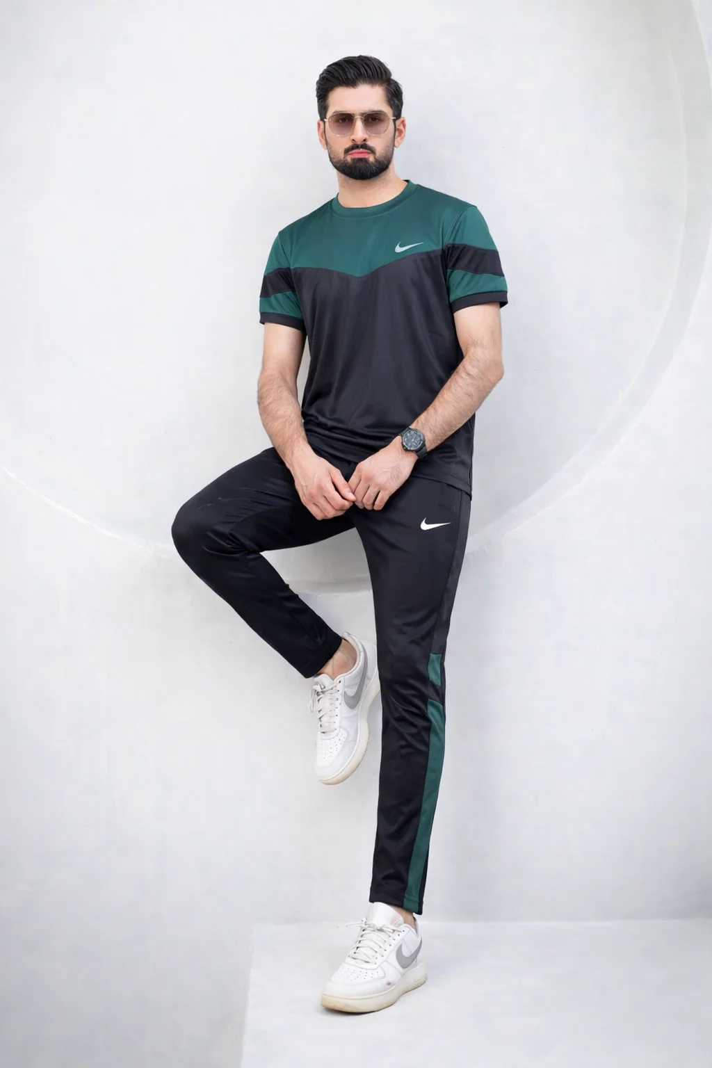Black Dri-Fit Tracksuit