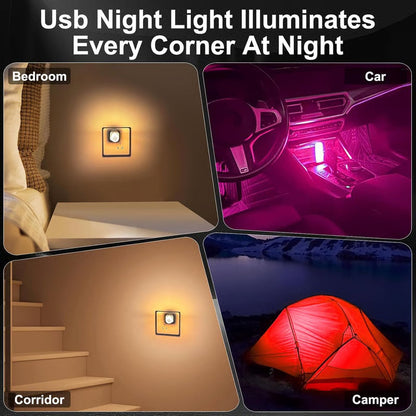 Indoor LED Bug Zapper – Bionic UV Light Trap & Night Light – Quiet & Safe for Bedroom – Chemical-Free Mosquito Killer 💡