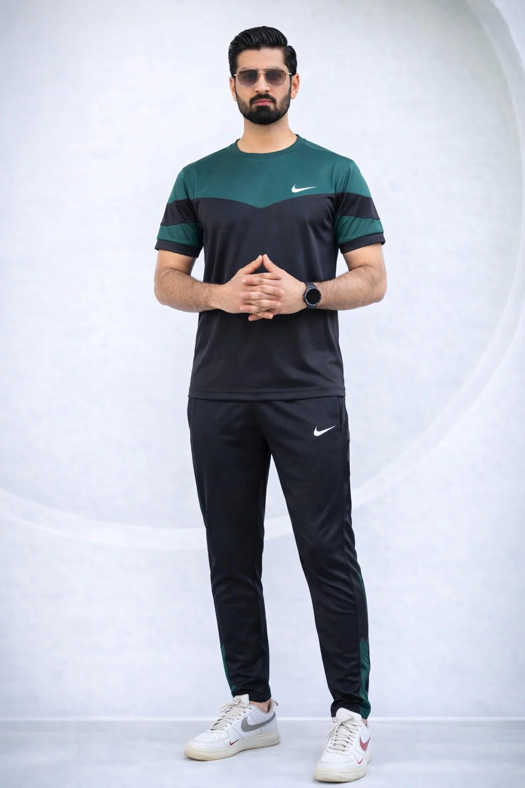 Black Dri-Fit Tracksuit