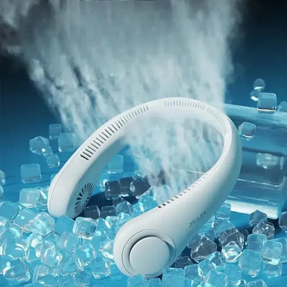 Portable Neck Fan – Rechargeable Hands Free Summer Cooling fan