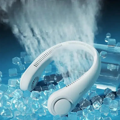 Portable Neck Fan – Rechargeable Hands Free Summer Cooling fan