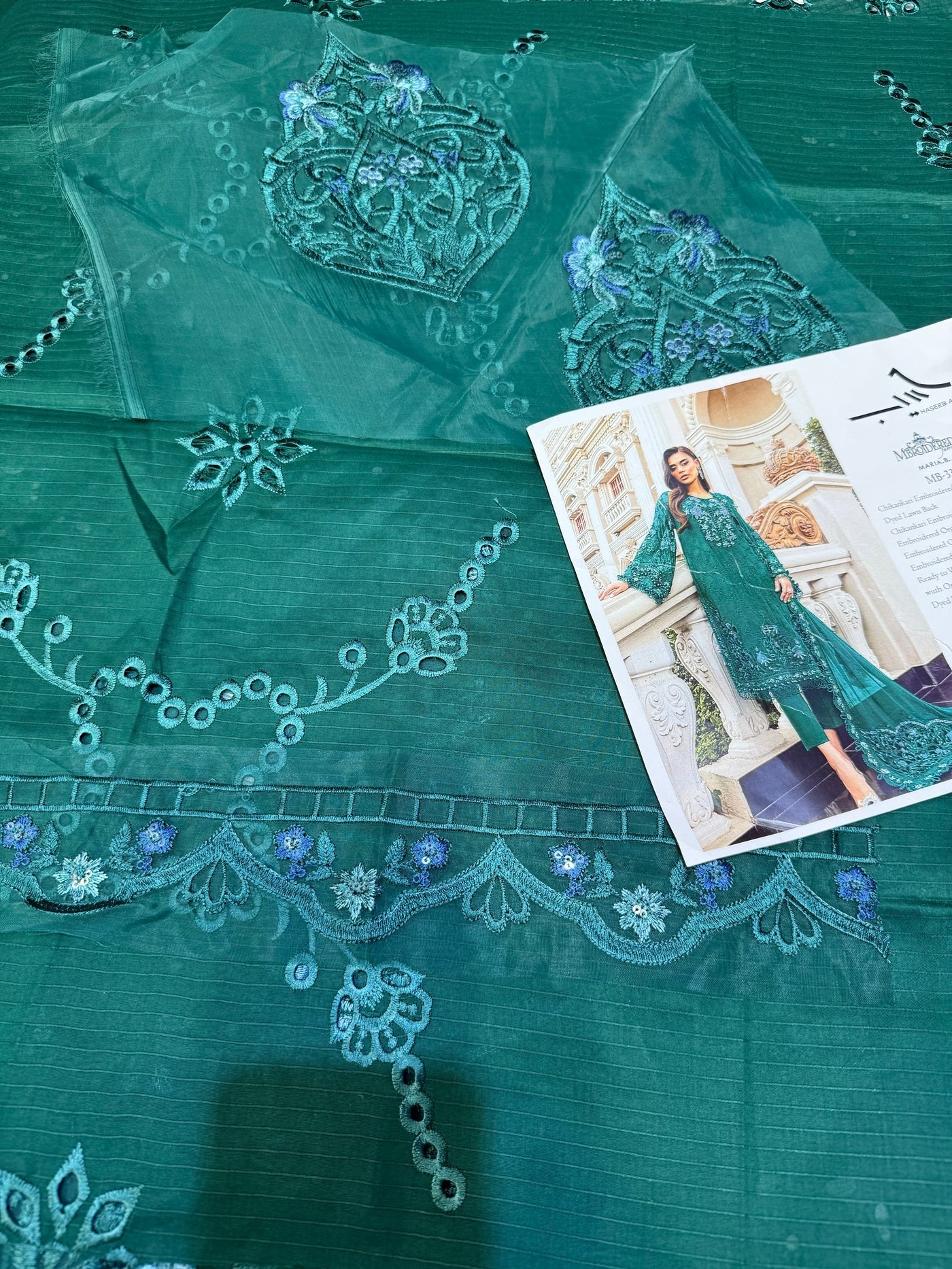 MARIA.B MB 33 LAWN EMERLAD GREEN