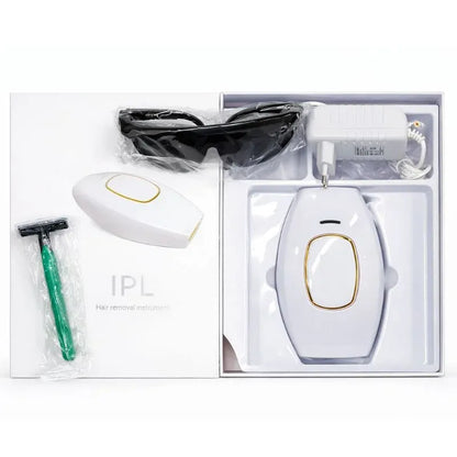 IPL Laser Hair Removal Device | Permanent Hair Reduction Epilator | Painless Body Hair Remover