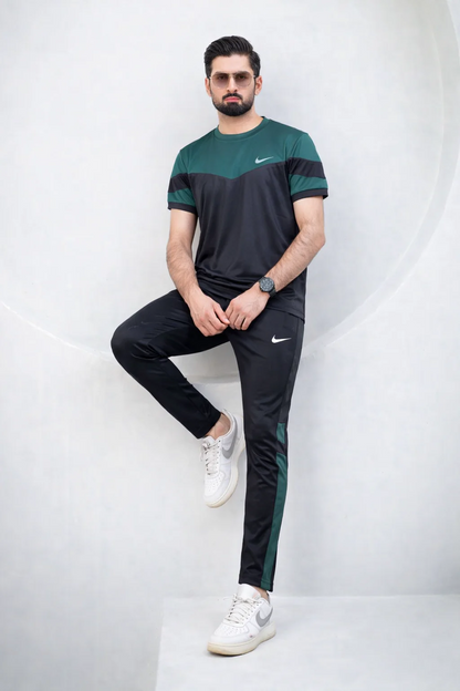 Black Dri-Fit Tracksuit